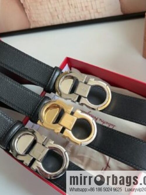 i1664458079_5436_0-800x800hebziolezuk54703_20250630010112.jpg Ferragamo Ferragamo Gancini Buckle Men\'s 3.5cm Stylish Double Sided Belt