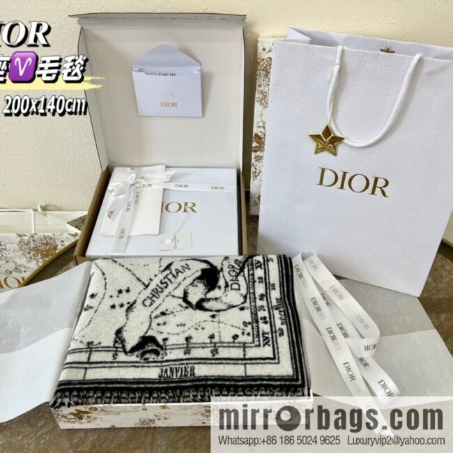 Dior Astrology Series Jacquard Blanket