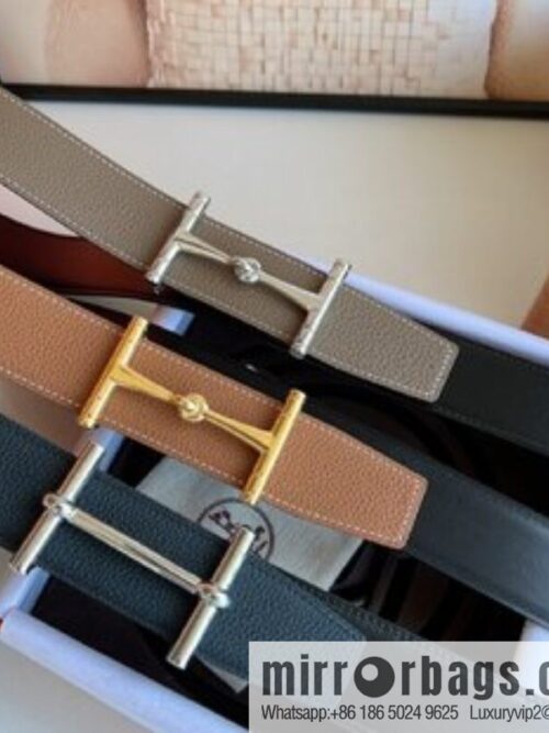 i1665707056_3853_0-800x800ecsk2ijscv354674_20250630010102.jpg Hermes, Stainless Steel H Solder Joint Boutique Buckle Togo Leather Double Sided Leather Belt 38mm