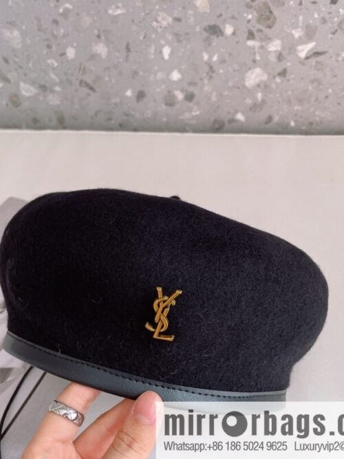 i1666080544_6851_5-800x800glixfhfvcid75681_20250630175424.jpg YSL Saint Laurent 2022 new wool simple beret