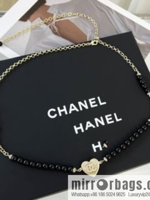 i1666259230_1285_2-800x800n3x40ft3dex54518_20250630010003.jpg New ☑️ CHANEL CHANEL double c full diamond peach heart black pearl belt belt chain