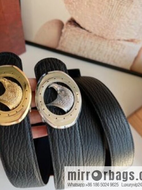 i1666569516_6318_0-800x8000f5rdnnzr3354425_20250630005918.jpg STEFANO RICCI STEFANO RICCI STEFANO LAWNICH Classic Stainless Steel Eagle 🦅 Logo Wear Metal Buckle Top Cowhide Belt 3.8cm