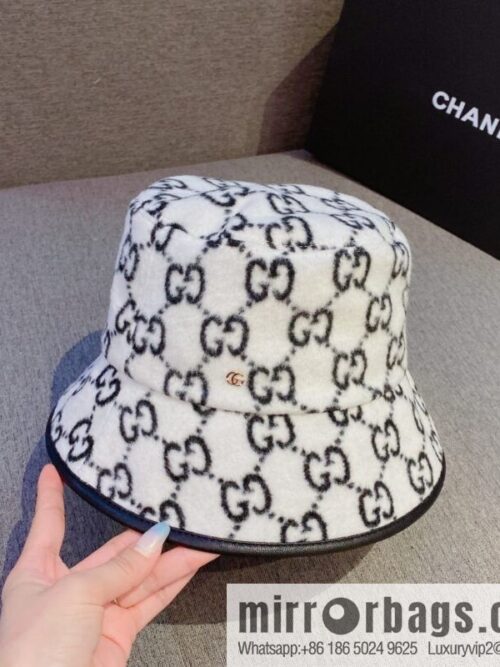 i1667149751_4151_1-800x800hun3vni0y3o66473_20250630122637.jpg GUCCI Gucci 2022 autumn and winter new wool bucket hat