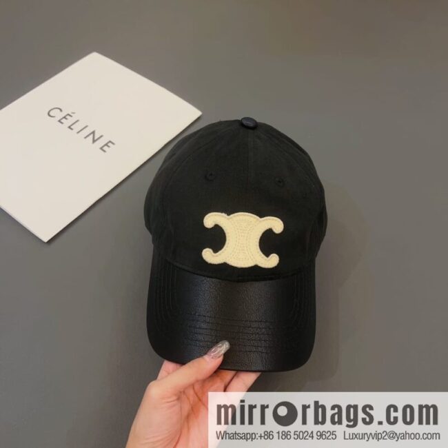 CELINE\'s new splicing baseball cap