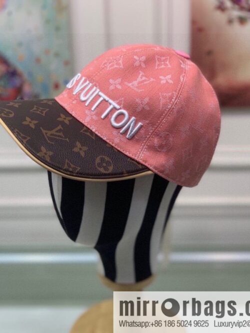 i1675776221_2880_0-800x8004ncgc5xmepp36110_20250626041401.jpg LV Louis Vuitton original denim fabric old flower splicing baseball cap