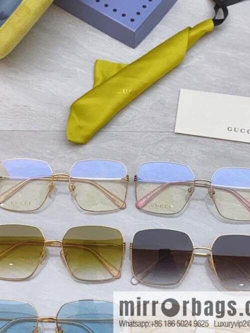 i1681058220_6892_8-800x800elnucvjoc5h34053_20250626033322.jpg GUCCI Gucci\'s new retro gold silk simple sunglasses sunglasses