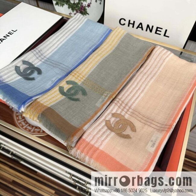 Chanel cashmere scarf