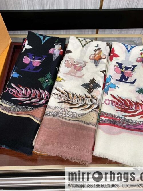 i1694095797_7622_1-800x800g4nrikdo5jd56554_20250630011510.jpg LV Louis Vuitton double-sided ring velvet long towel