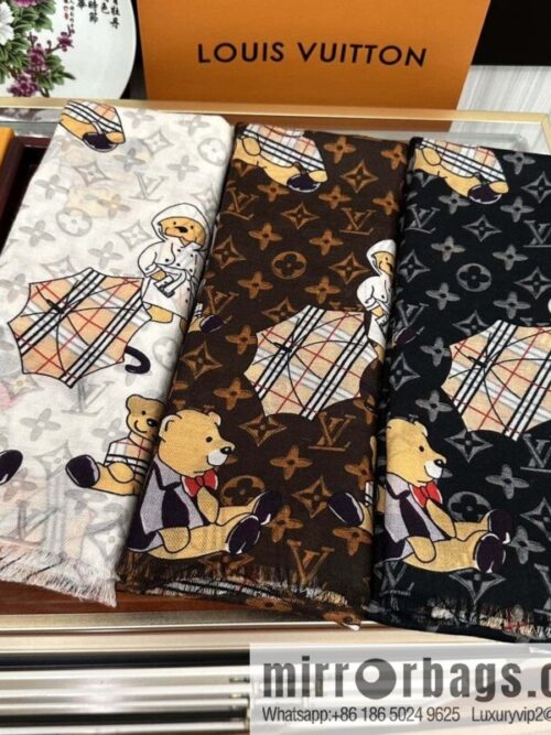 i1694440440_2077_1-800x800ecrnxtarhlk56205_20250630011251.jpg LV Louis Vuitton Bear Paradise Cashmere Scarf