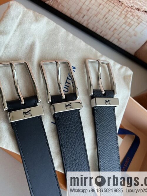 wsxc1667563884179_0-800x800w13rlisgfg354246_20250630005754.jpg LOUIS VUITTON Pont Neuf 35mm Black Cross Leather Belt