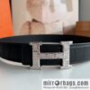 wsxc1667994434269_0-800x800dhnh3eljmsn54126_20250630005646.jpg Hermes Hermes, men\'s 3.8cm stainless steel H inlaid diamond buckle belt