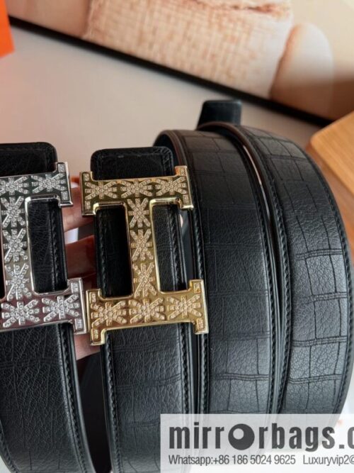 wsxc1667994438442_0-800x800gjhuhyu0a5a54125_20250630005646.jpg Hermes Hermes, men\'s 3.8cm stainless steel H inlaid diamond buckle belt