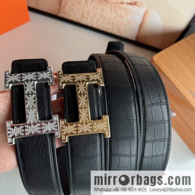 wsxc1667994438442_0-800x800gjhuhyu0a5a54125_20250630005646.jpg Hermes Hermes, men\'s 3.8cm stainless steel H inlaid diamond buckle belt