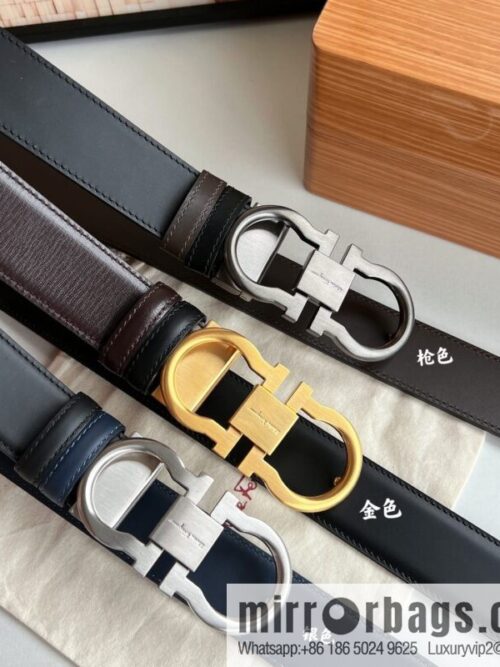 wsxc1668167987487_0-800x800iw1blcb4a3b54010_20250630005545.jpg Ferragamo Ferragamo, boutique 8-character counter version metal buckle men\'s 3.5cm belt