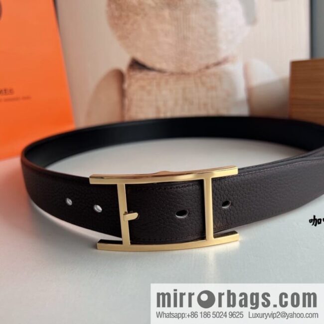 Hermes Nathan 32 PVD Double Sided Belt