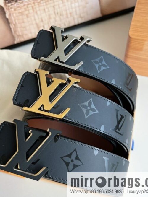 wsxc1668947997202_1-800x800c3jx3kzo53e53623_20250630005245.jpg LV/Louis Vuitton, black flower double-sided PYRAMIDE calfskin belt