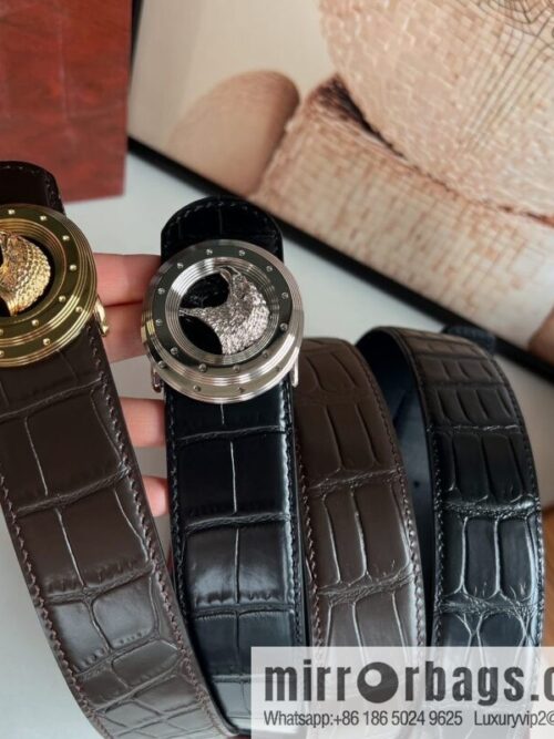 wsxc1669121336385_0-800x800nxn4spd3jz453593_20250630005225.jpg Stefano Ricci Stephen Nidge Shop 3.8cm Men\'s Eagle 🦅 with Cowhide Crocodile Textured Belt