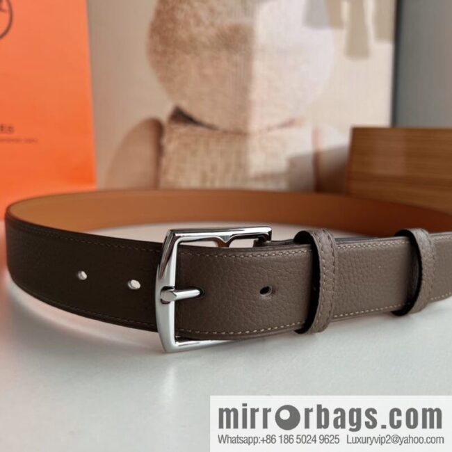 wsxc1669896623689_0-800x800xlmx5tpbvkc53395_20250630005052.jpg HERMES/Hermès, stylish and comfortable pin buckle cowhide belt 35mm
