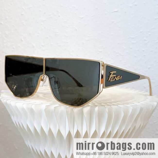 Fendi integrated unisex sunglasses