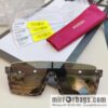 GUCCI Gucci\'s new half-frame one-piece sunglasses