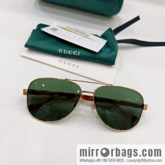 GUCCI Gucci Round Frame Unisex Sunglasses
