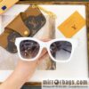 LV Louis Vuitton Square Unisex Sunglasses