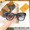 LV Louis Vuitton Square Unisex Sunglasses