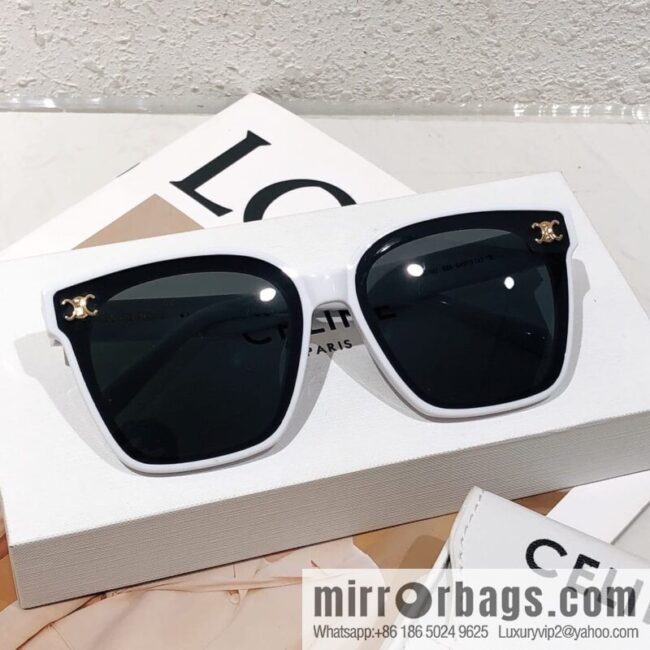 CELINE Celine Arc de Triomphe temple letter logo women\'s sunglasses