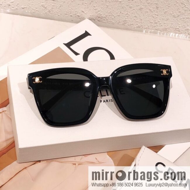 CELINE Celine Arc de Triomphe temple letter logo women\'s sunglasses