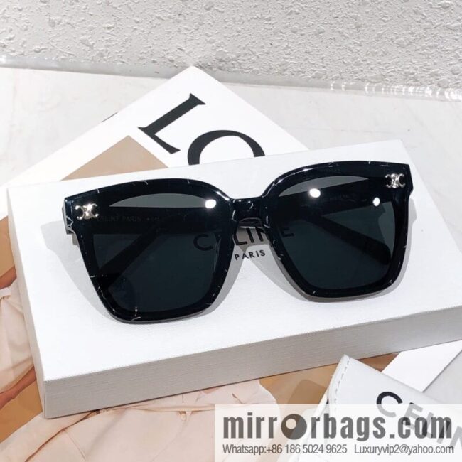 CELINE Celine Arc de Triomphe temple letter logo women\'s sunglasses