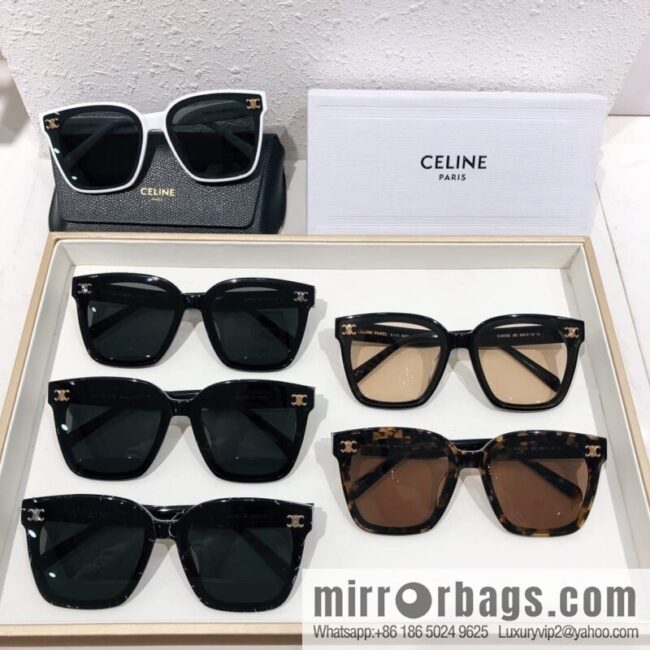 CELINE Celine Arc de Triomphe temple letter logo women\'s sunglasses