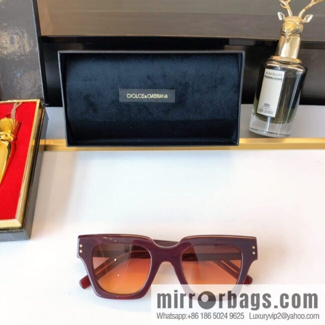 D & G Dolce & Gabbana two-color gradual change unisex sunglasses