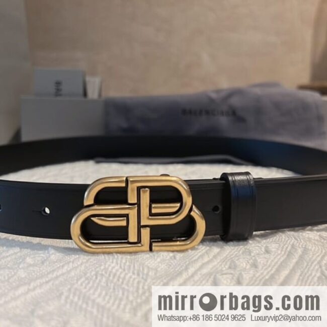 BALENCIAGA Balenciaga, Ladies 2.5cm Lock BB Belt