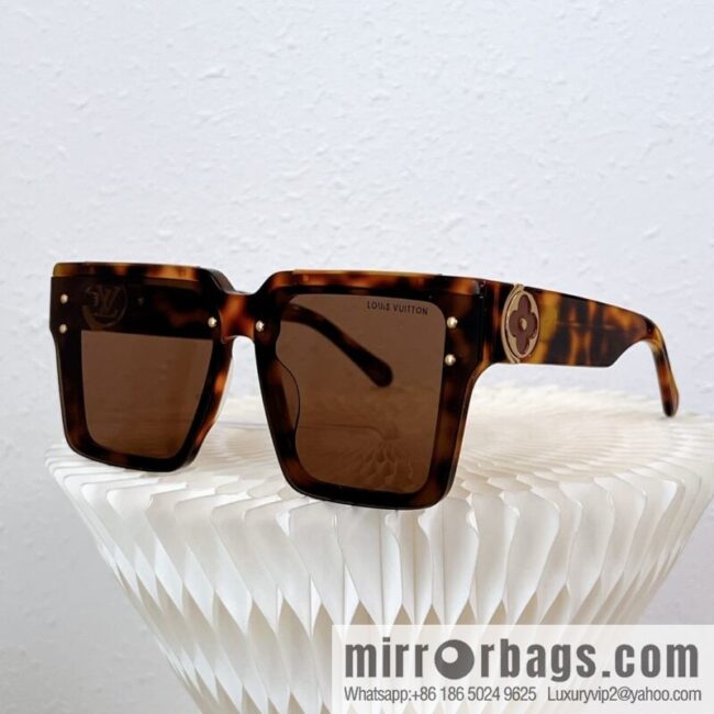 LV Louis Vuitton Square Unisex Sunglasses