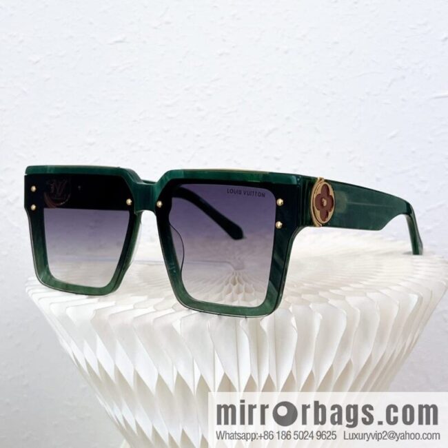 LV Louis Vuitton Square Unisex Sunglasses