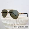 Burberry Oval Frame Unisex Sunglasses