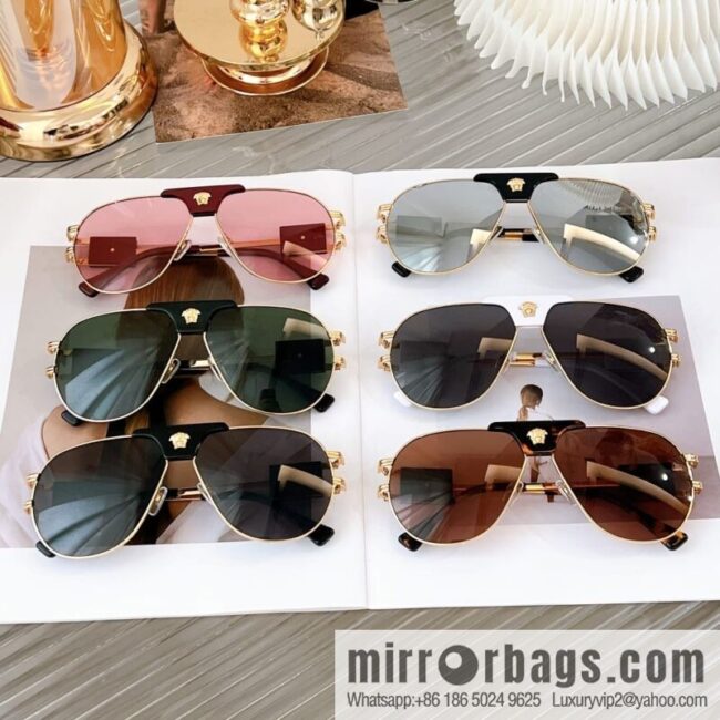 VERSACE Versace Head Logo Men\'s Sunglasses