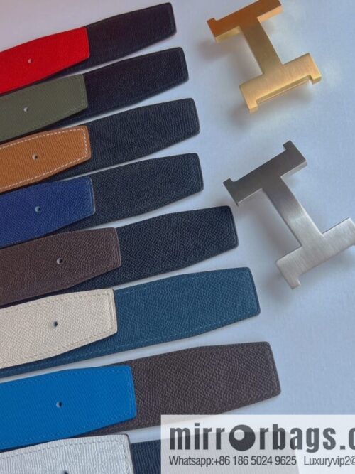 wsxc1676032087751_0-800x800mbsx1fkvoti43337_20250629231833.jpg Hermes, Stainless Steel Quad Solder Joint Metal Buckle 38mm Double Sided Leather Belt