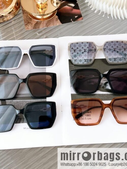 LV Louis Vuitton Large Box Unisex Sunglasses