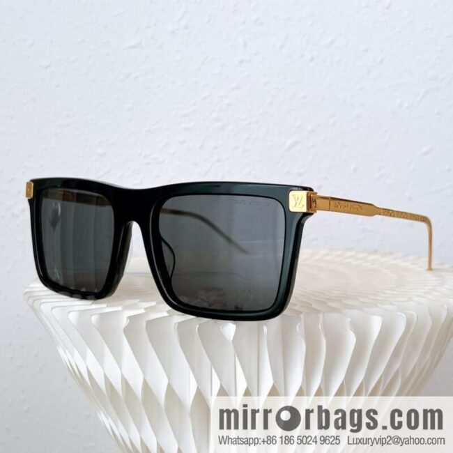 LV Louis Vuitton Square Unisex Sunglasses