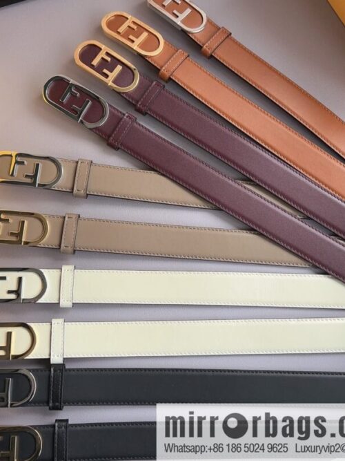 wsxc1676636841822_0-800x800faaf4pytj3442922_20250629231509.jpg Fendi Fendi, Ladies 3.0cm Corresponds to Logo Metal Buckle Cowhide Belt
