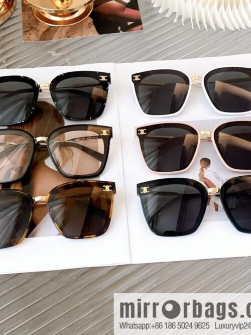 wsxc1676819911968_8-800x800gaxbdduviuw34504_20250626034205.jpg CELINE Celine Arc de Triomphe temple letter logo square sunglasses
