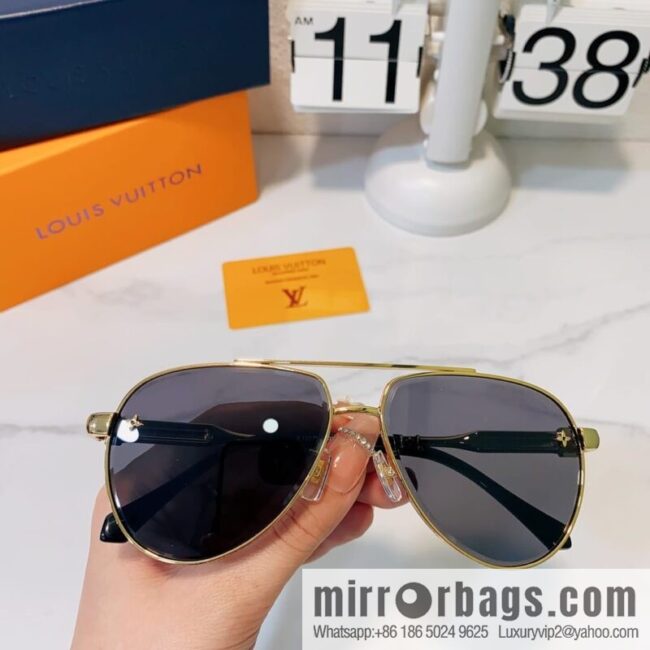 LV Louis Vuitton toad-shaped unisex sunglasses