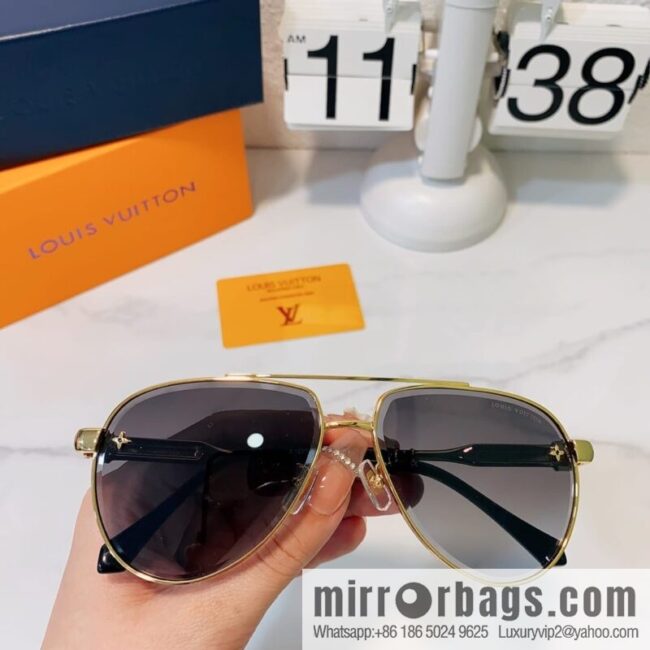 LV Louis Vuitton toad-shaped unisex sunglasses