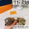 LV Louis Vuitton toad-shaped unisex sunglasses