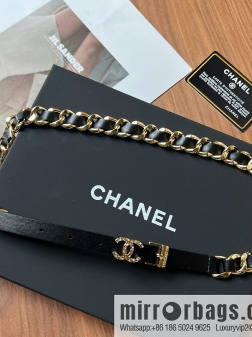 wsxc1677241392954_0-800x800voq54fjqqfs42588_20250629231223.jpg New ☑️ CHANEL CHANEL double c black leather rope belt belt belt