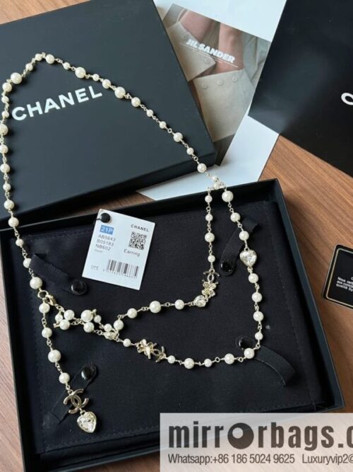 wsxc1677241394449_1-800x800zr0o2b1gwpf42577_20250629231214.jpg New ☑️ CHANEL CHANEL Double C Peach Heart Clover Pearl Waist Chain Belt
