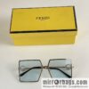 Fendi large square women\'s sunglasses