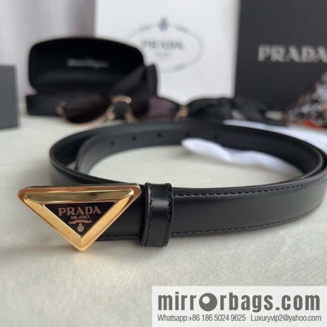 wsxc1679747190052_1-800x800bsj2tfzexbm42243_20250629230923.jpg PRADA, metal buckle with iconic triangular logo women\'s 2.0cm belt