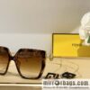 Fendi classic large square women\'s sunglasses